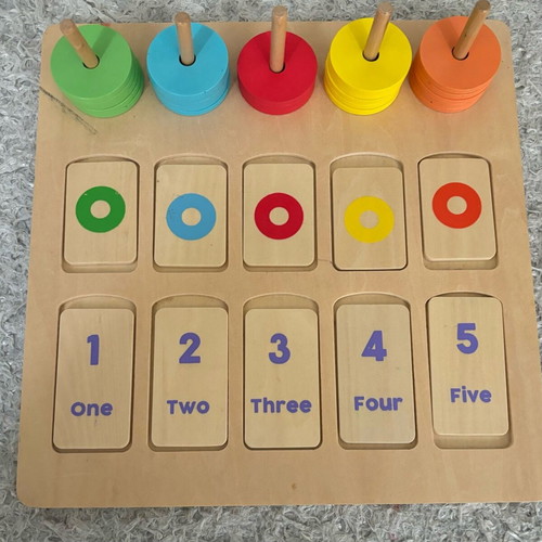 Wooden toy like new