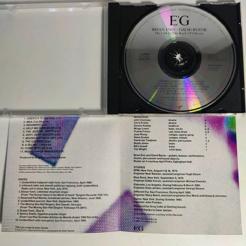 My Life In The Bush Of Ghosts CD like new, electronic