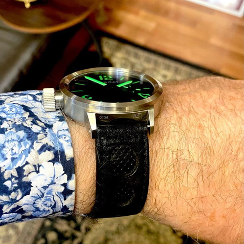 U-BOAT Huge mechanical watch used with 50mm luminous dial