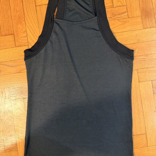 Men's Sleeveless Shirt black, size M, new