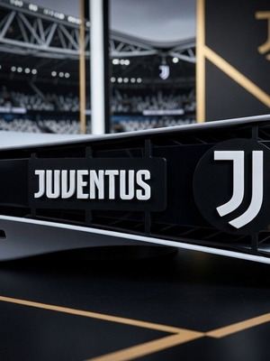 3D Decorative Front Plate Juventus for PS5 Slim new