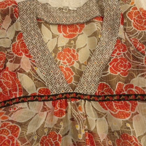Bershka women's tunic like new, size L, multicolored