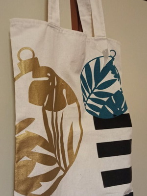 Fabric bag new with tag