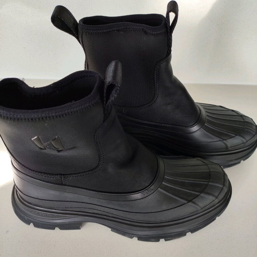 Karl Lagerfeld KL42970 boots like new, leather, black, size 41