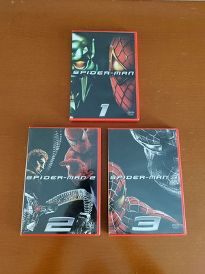 Spider-Man τριλογία DVD με ελληνικούς υπότιτλους