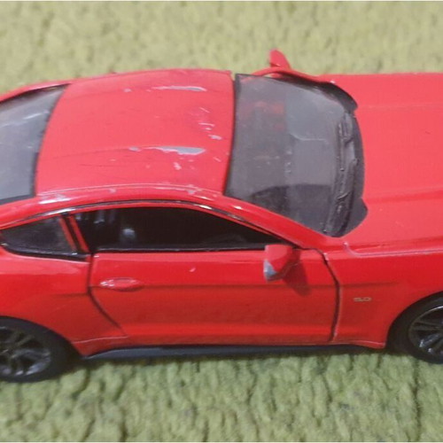 Ford Mustang GT 2015 die-cast car used, pull-back action