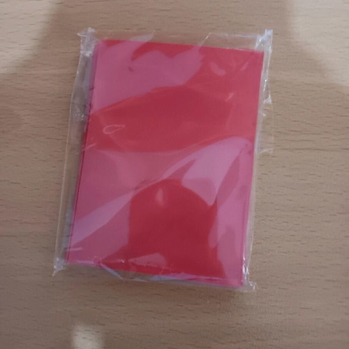 Card Sleeves red pack of 16 new