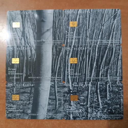 Giannis Stylianos puzzle set 6 pcs like new 5/02 250,000 print run