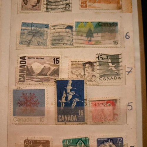 Stamps like new, mixed countries and years, full lot