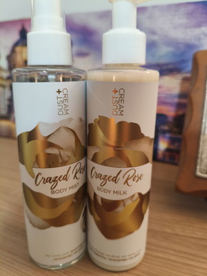 Crazed Rose Body Mist και Body Milk σαν καινούργιο