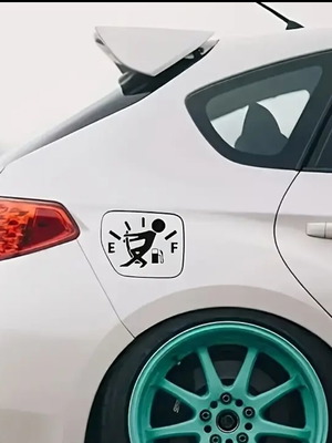 Car sticker new for fuel cap