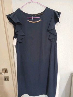 Zara midi φόρεμα σαν καινούργιο, μπλε, μέγεθος M