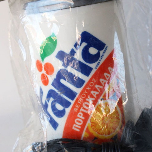 Vintage 80's Fanda Orange Soda Decorative Light BIFI new