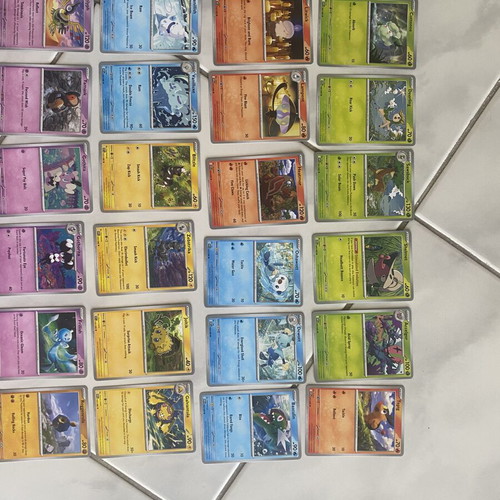 Pokemon cards set White Flair, 62 common and uncommon