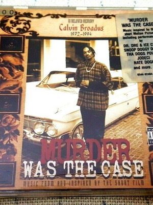 Murder Was The Case CD used, hip-hop