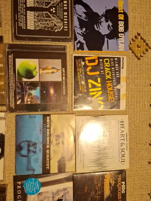 CDs used, assorted music collection