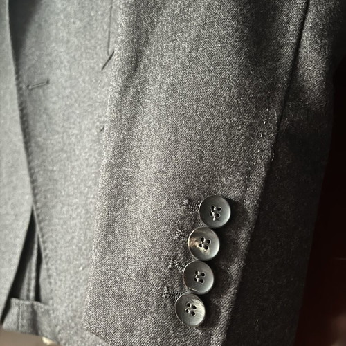 Rococo men's blazer like new, grey, size L