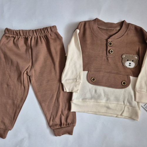 Cotton baby boy set 9-12 months new, two pieces