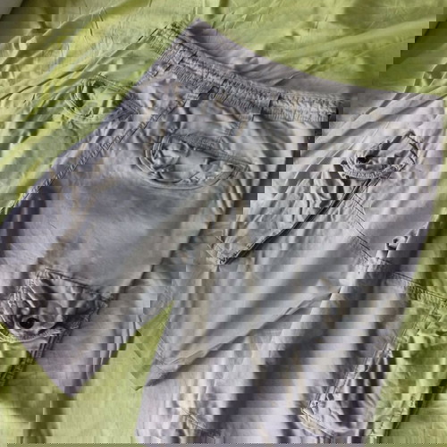 Къси панталони H&M като ново, размер L, бежови, с много джобове