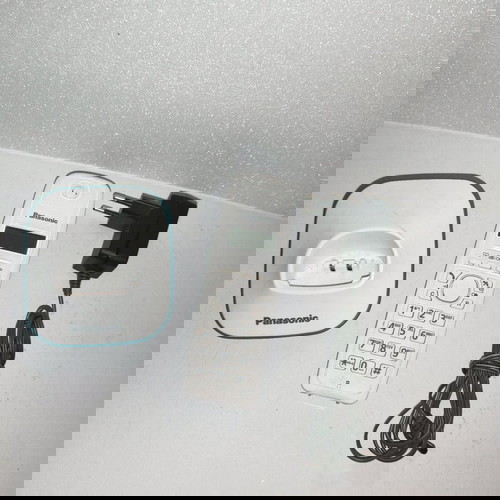 Ασύρματο τηλέφωνο Panasonic KX-TGA161EX μεταχειρισμένο, τιρκουάζ