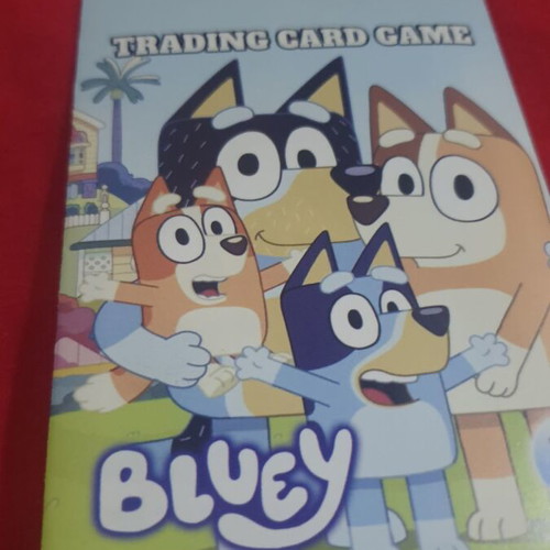 Bluey trading card game new