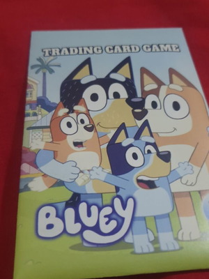 Bluey trading card game new