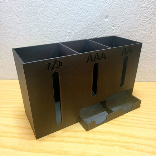 Battery holder for three positions AA, AAA and low level new