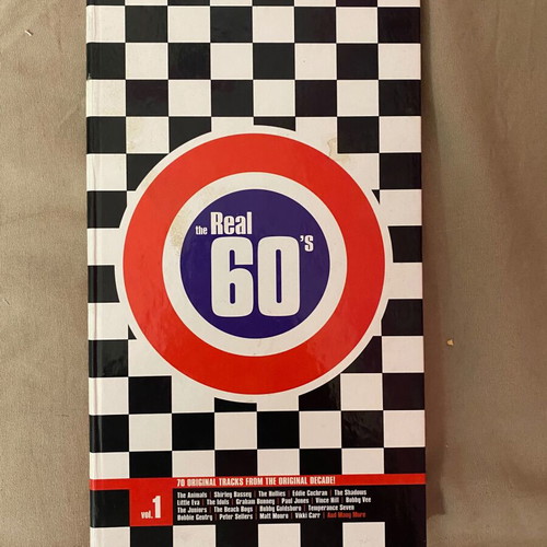 The Real 60's Vol.1 music collection CD like new, rock