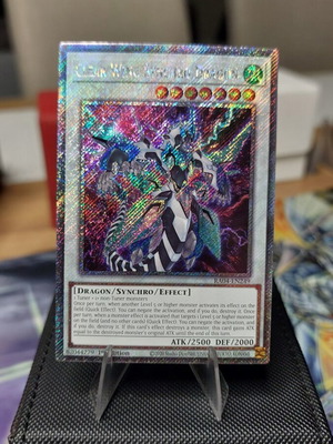 Clear Wing Synchro Dragon Platinum Secret Rare card