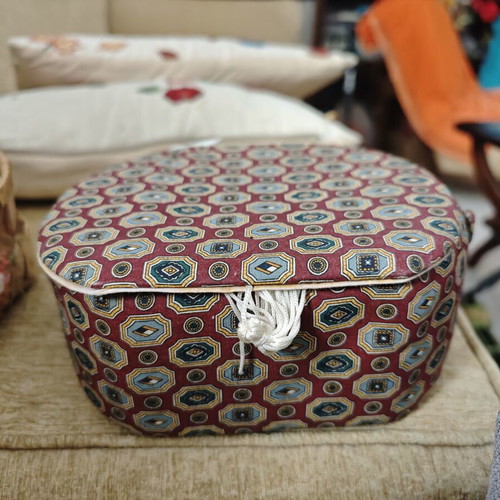 Vintage fabric case used