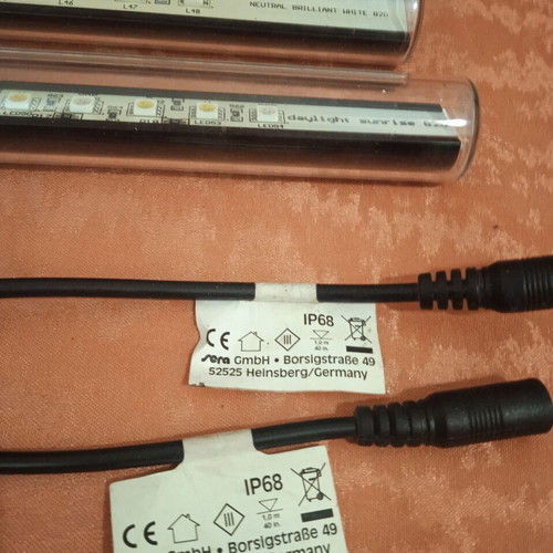 Sera LED X-Change Tube 820mm aquarium light used, Daylight Sunrise 22Watt