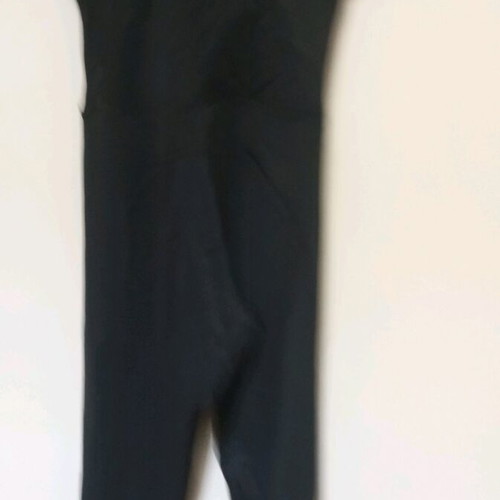 One-piece jumpsuit used, black, size S