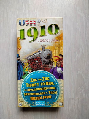 Ticket to Ride USA 1910 expansion new