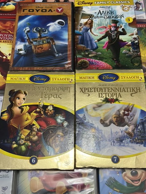 Disney children's DVDs used, dubbed