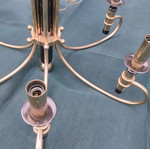 Golden chandeliers in like-new condition, set of 2