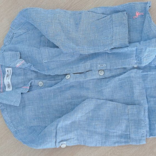 Zara boys' dress shirt like new, size 2 years