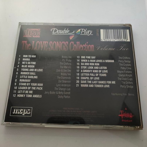 The LOVE SONGS Collection Volume Two CD like new
