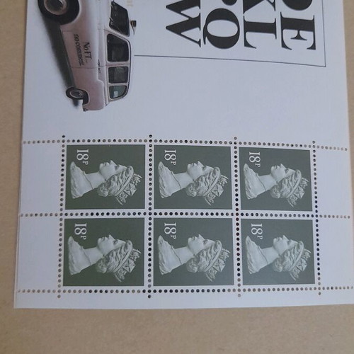 UK booklet stamps Financial Times new