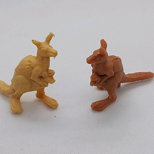 Biokonto figures used, vintage 1970 animal set