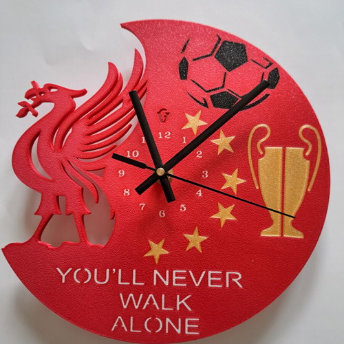 Liverpool wall clock like new, analog, 22cm diameter