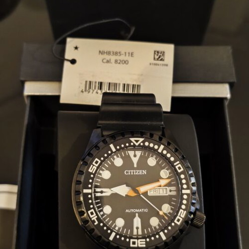 Citizen automatic diving watch NH8385-11E Caliber 8200