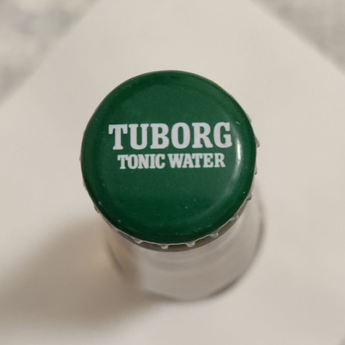 Tuborg Tonic Water 250ml used vintage collectible glass bottle
