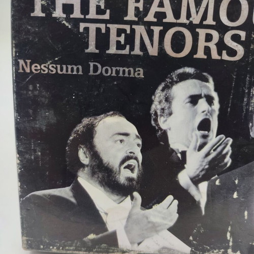 The Famous Tenors 2 CD set Nessum Dorma classical music mint