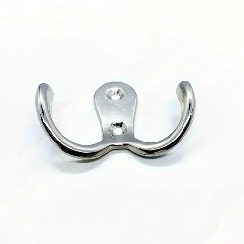 Aluminum hanger new with double hook and screws