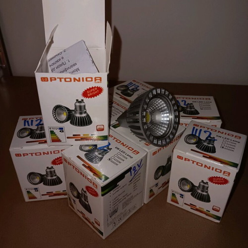 8 LED Spot 12V 6Watt Cool White new
