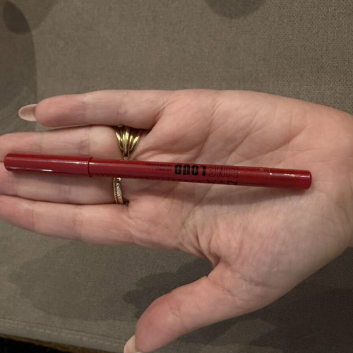 NYX lip pencil red like new