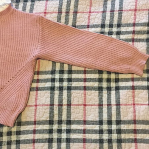 Mayoral sweater for girls like new, pink, size 116 cm