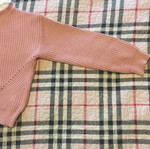 Mayoral sweater for girls like new, pink, size 116 cm
