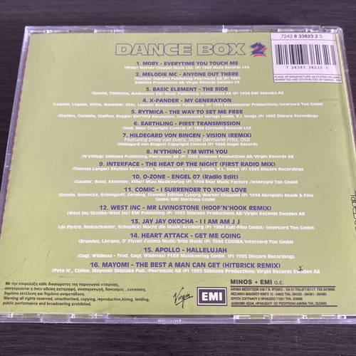 Dance Box 2 CD used, pop