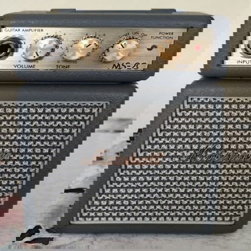 Ενισχυτής μίνι Marshall MS-2C like new, γκρι, 1W